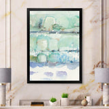 Blue Abstract Panel I