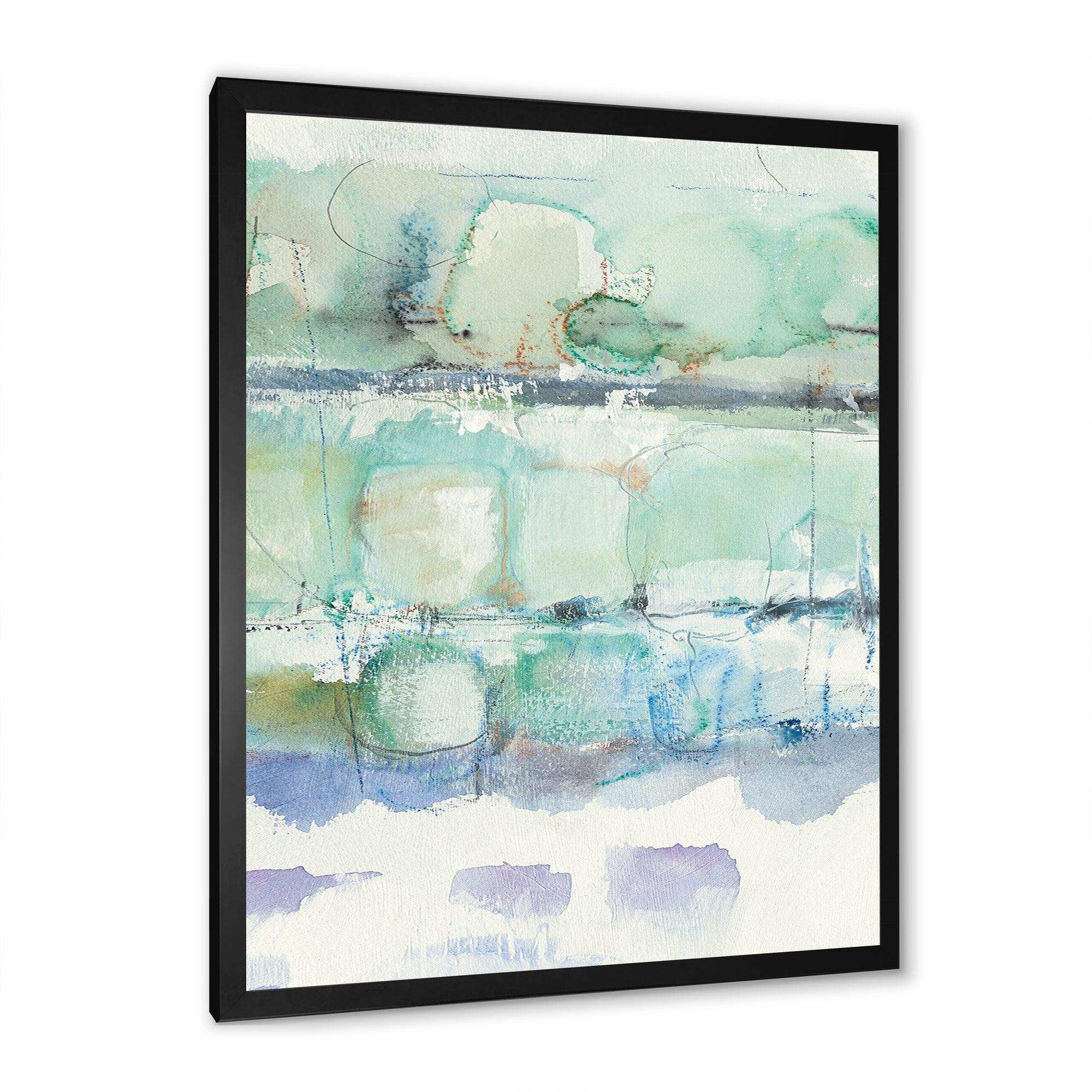 Blue Abstract Panel I