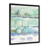 Blue Abstract Panel I