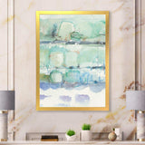 Blue Abstract Panel I