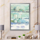 Blue Abstract Panel I