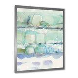 Blue Abstract Panel I