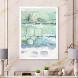 Blue Abstract Panel I