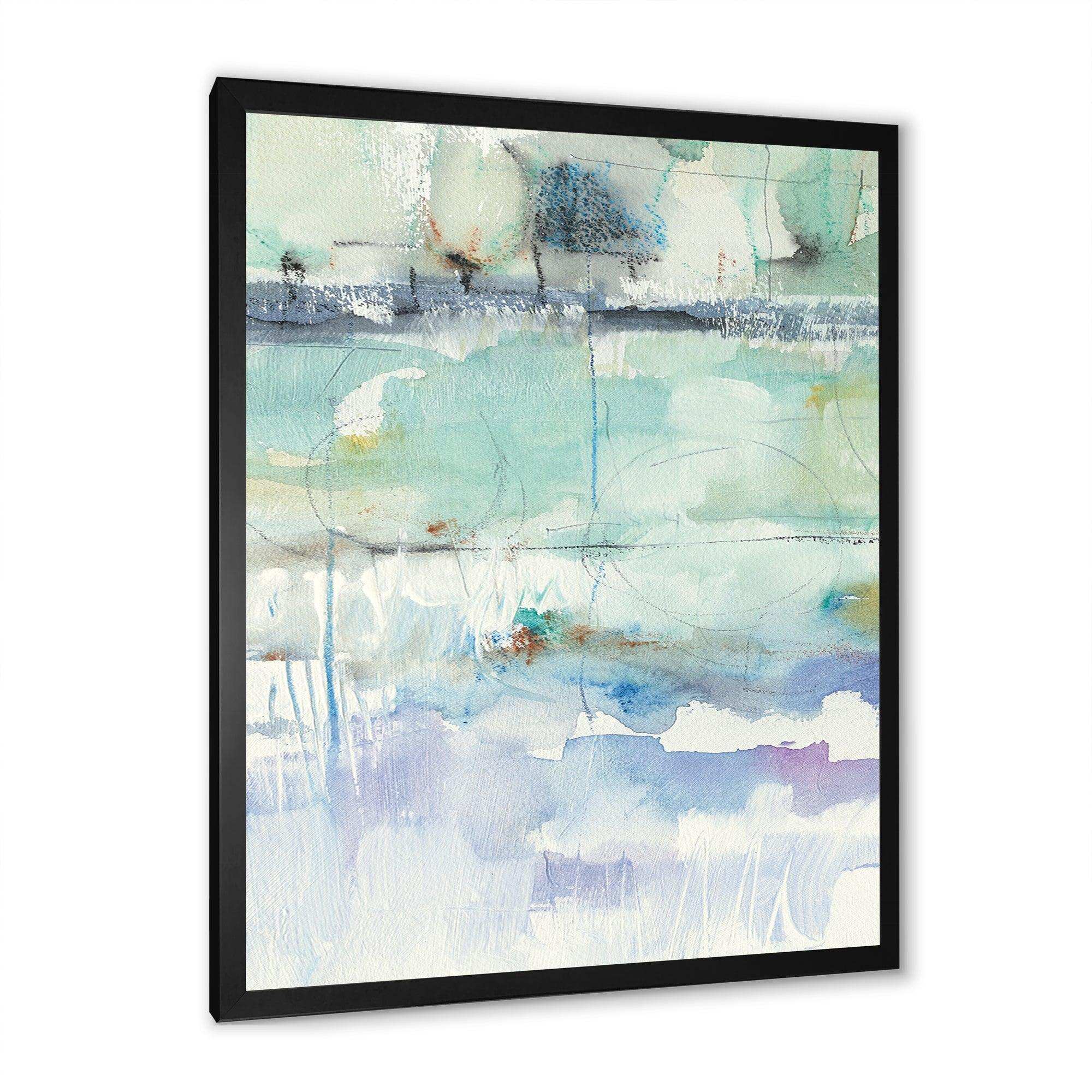 Blue Abstract Panel II