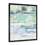 Blue Abstract Panel II