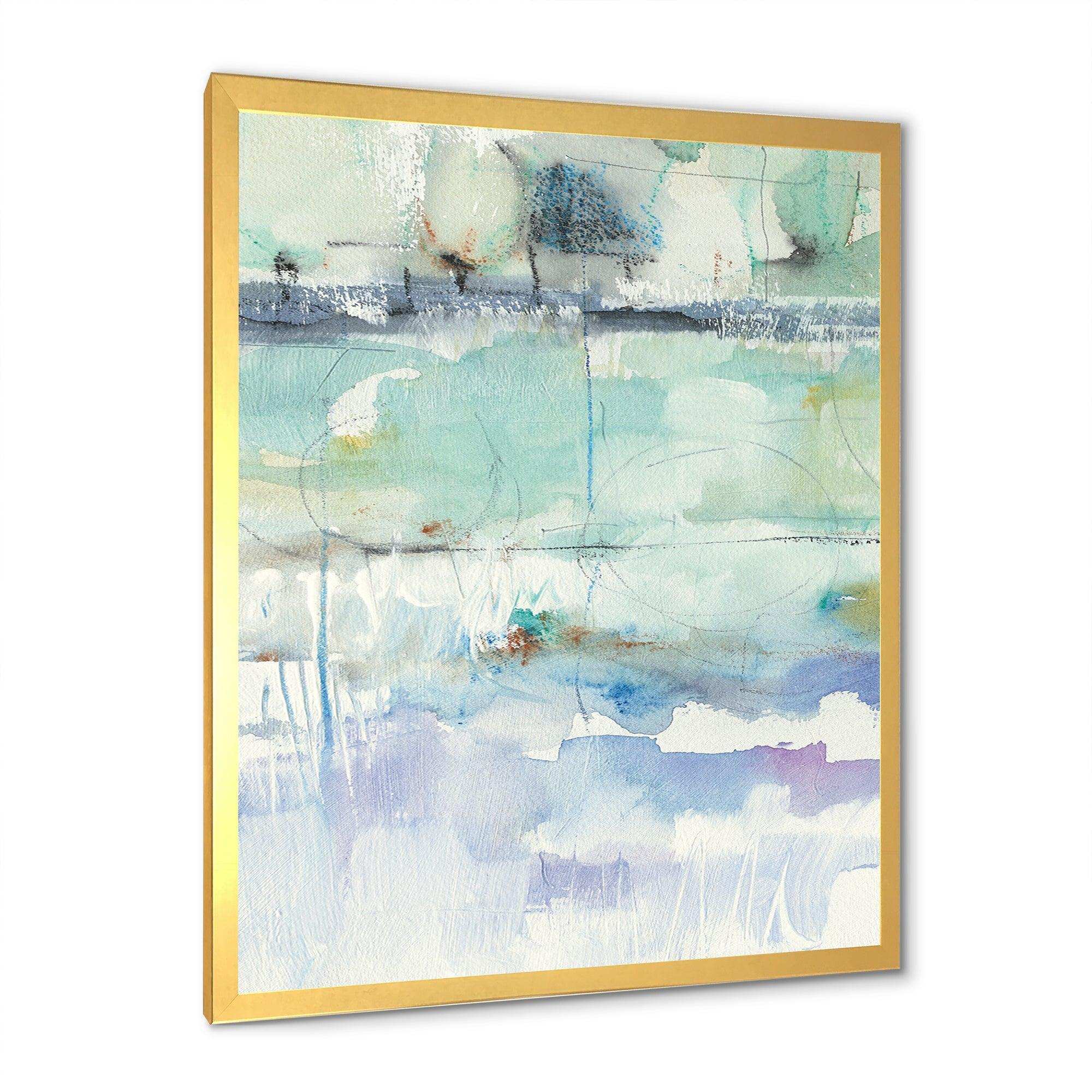 Blue Abstract Panel II