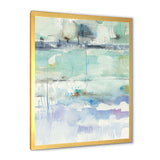 Blue Abstract Panel II