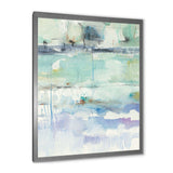 Blue Abstract Panel II