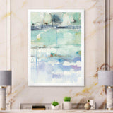 Blue Abstract Panel II