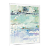 Blue Abstract Panel II