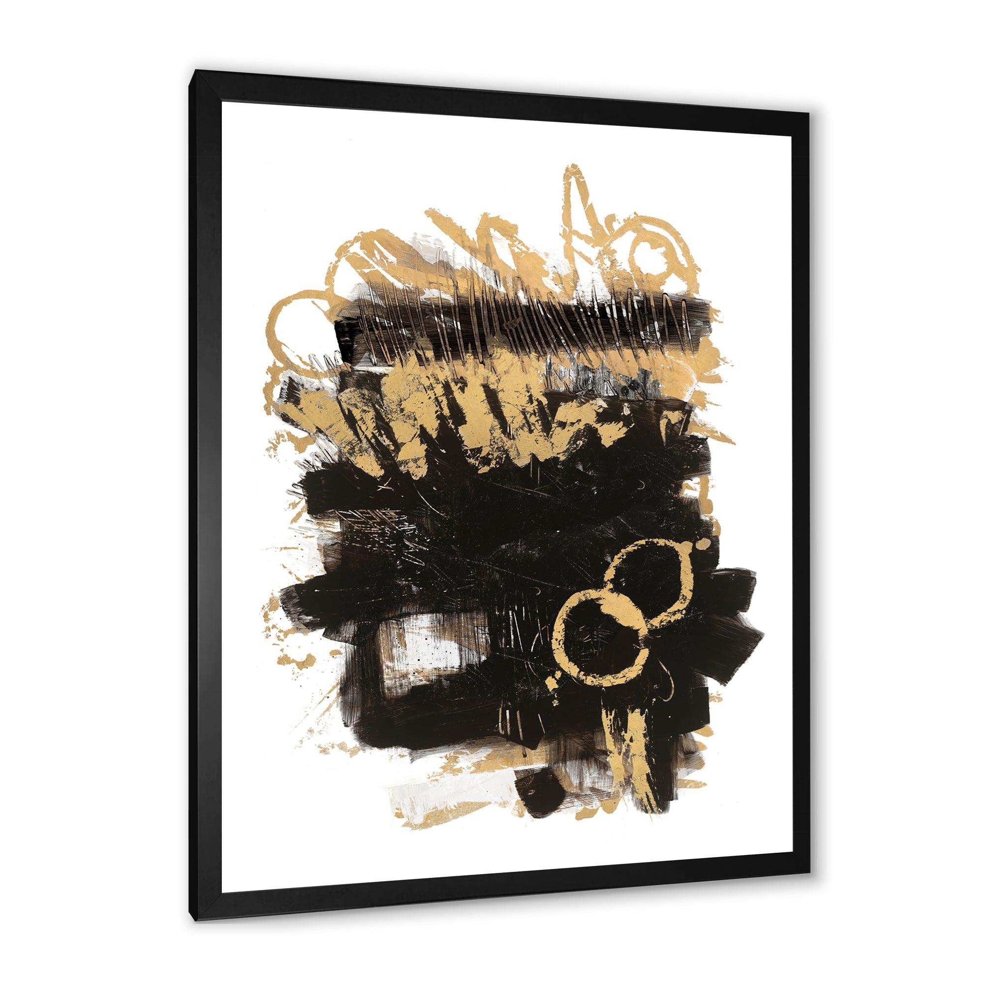 Gold and Black drift II