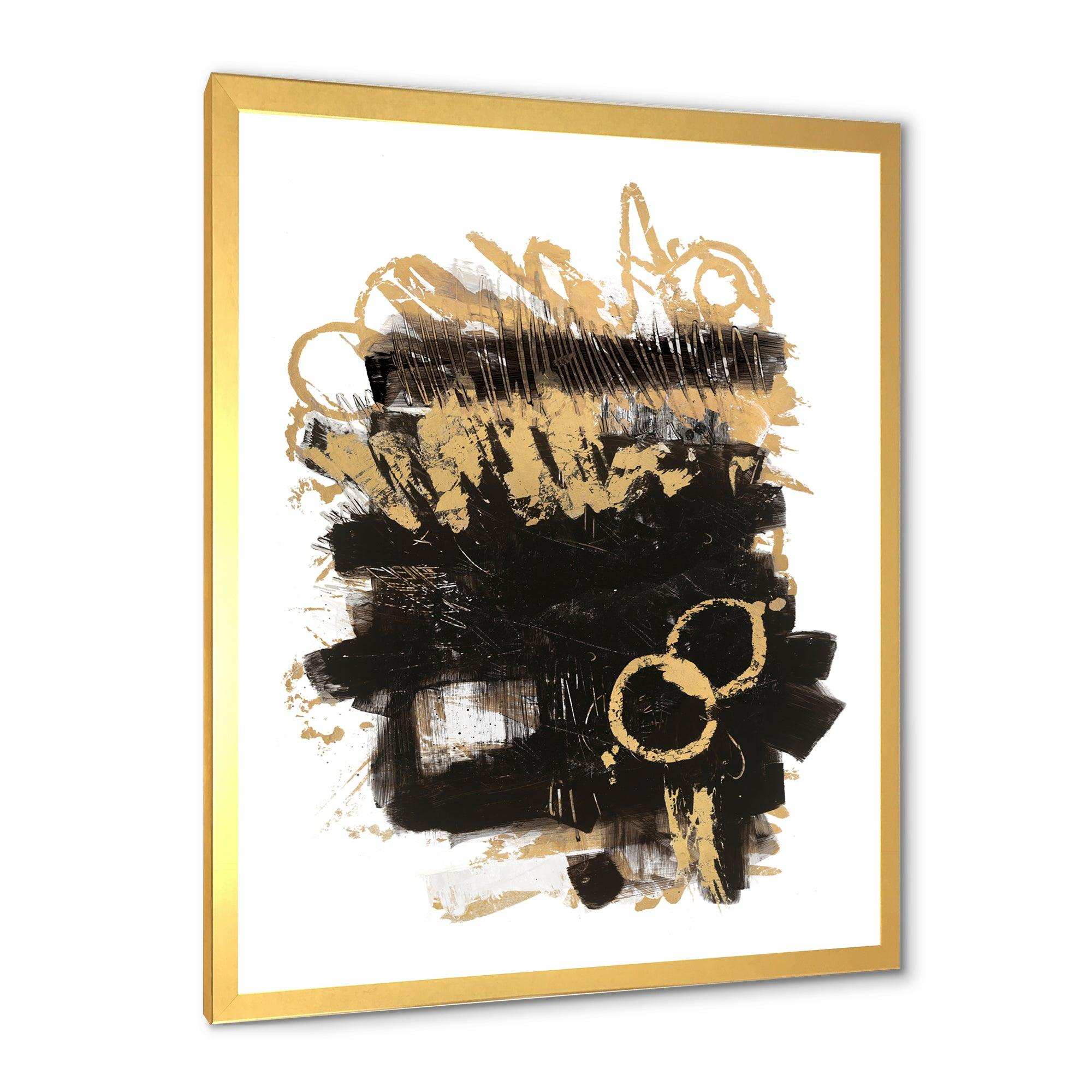 Gold and Black drift II