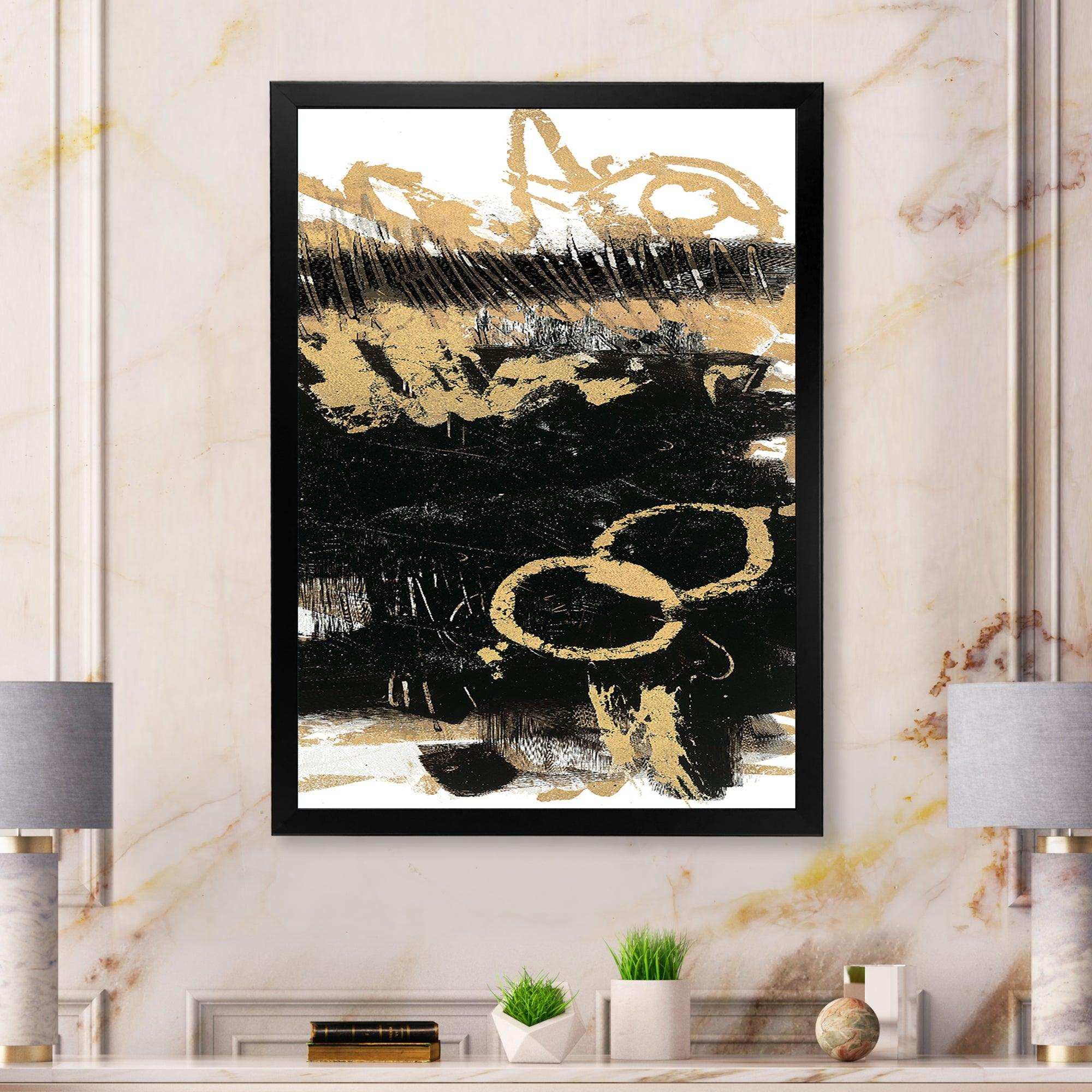 Gold and Black drift III