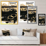 Gold and Black drift III