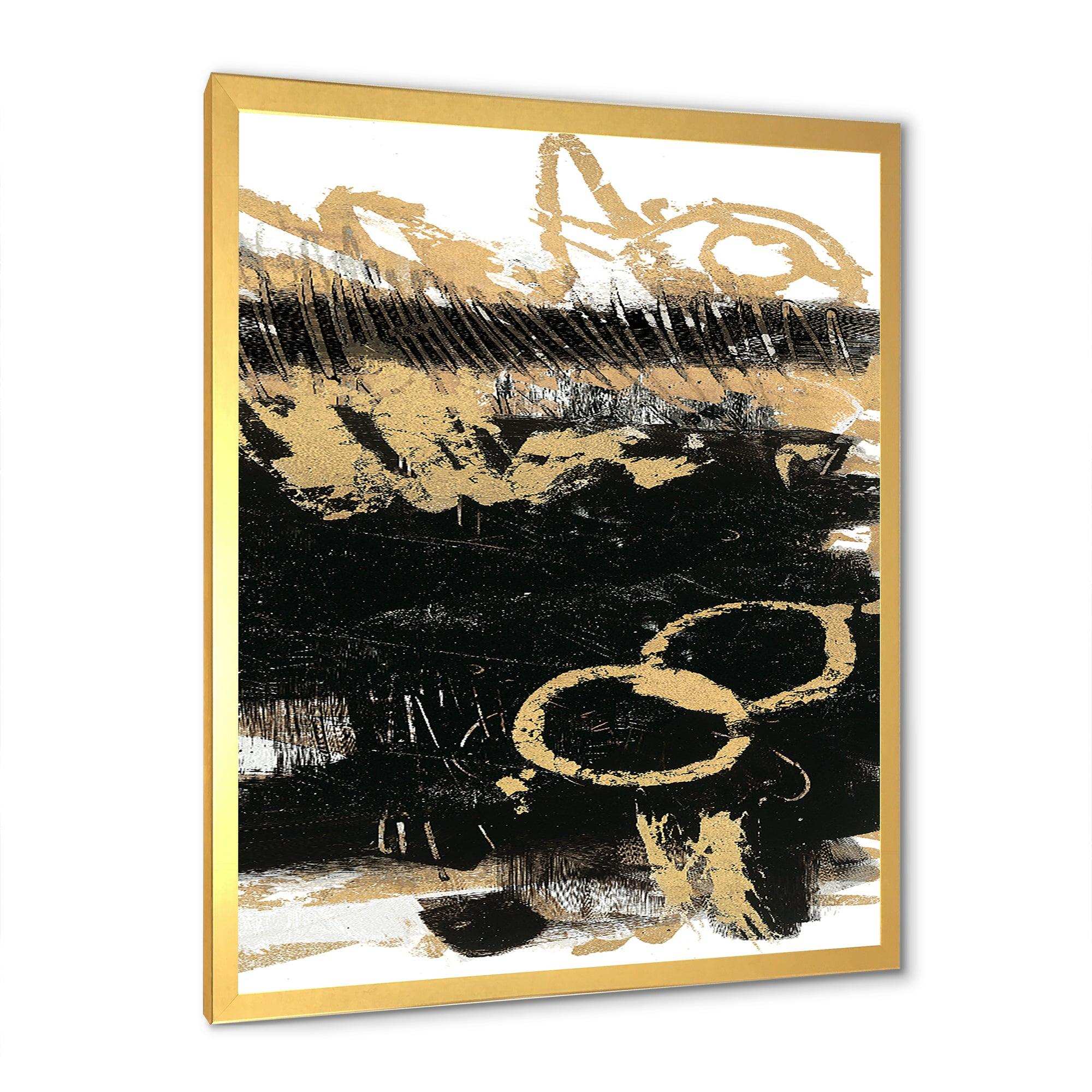 Gold and Black drift III