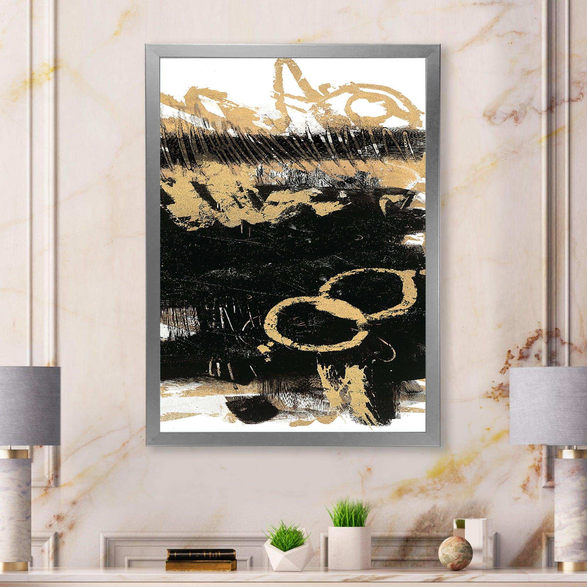 Gold and Black drift III