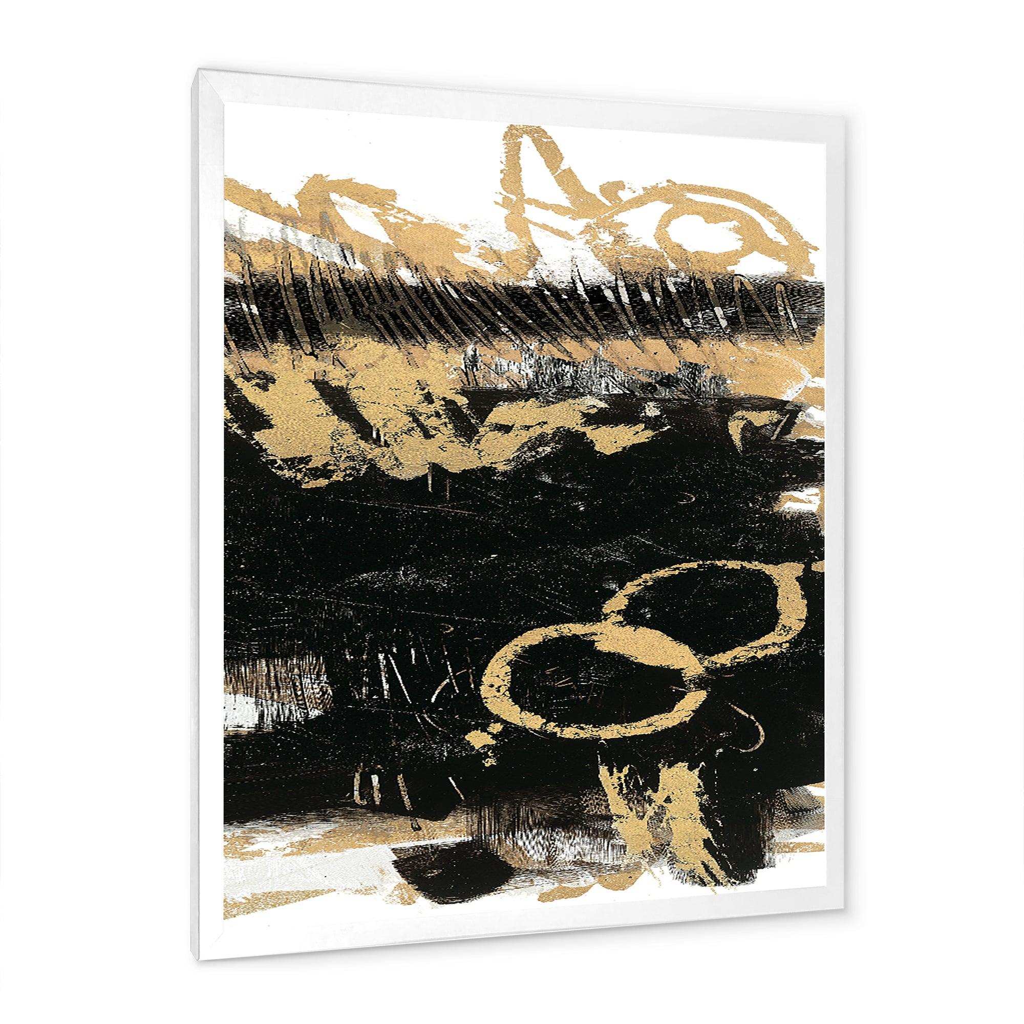 Gold and Black drift III