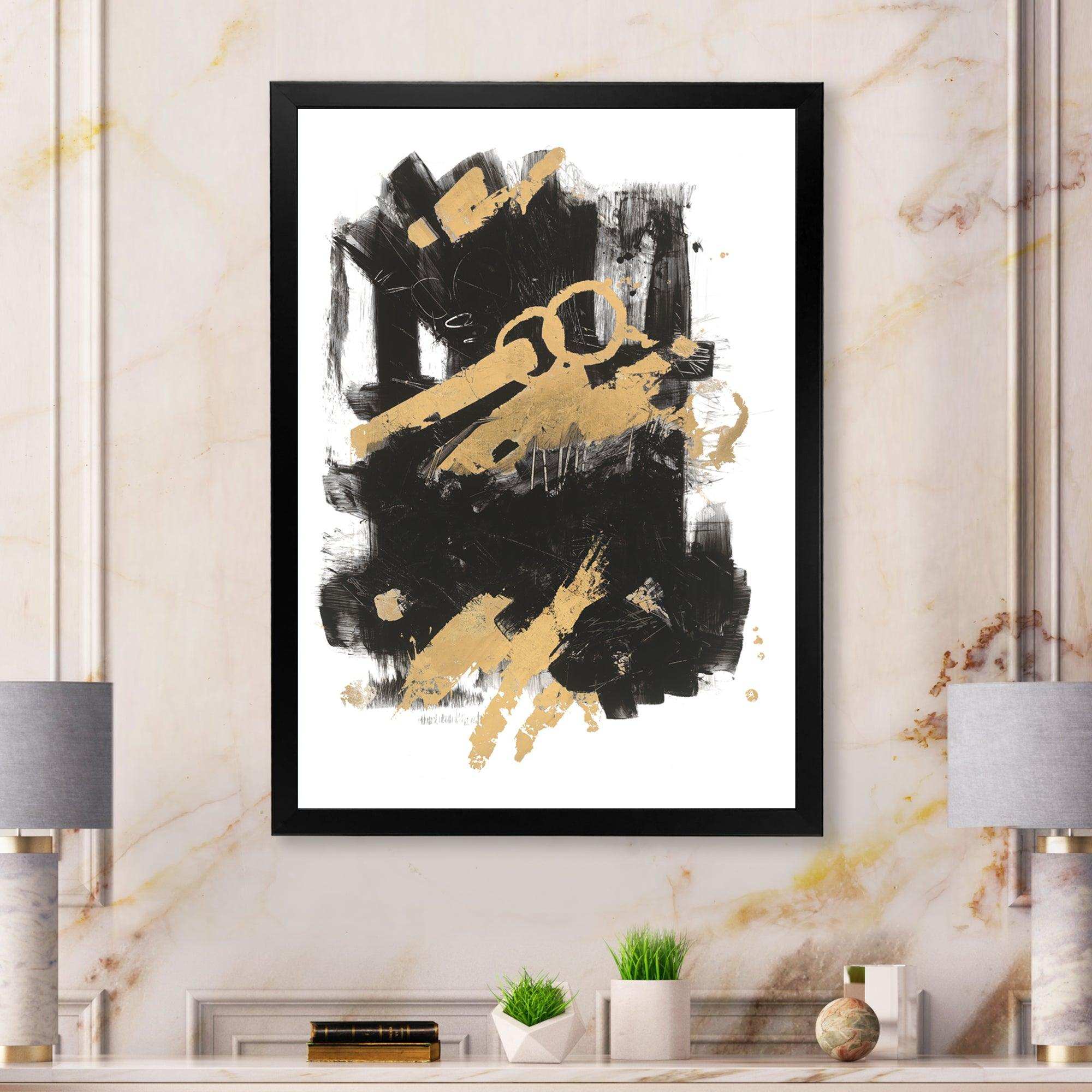 Gold and Black drift I