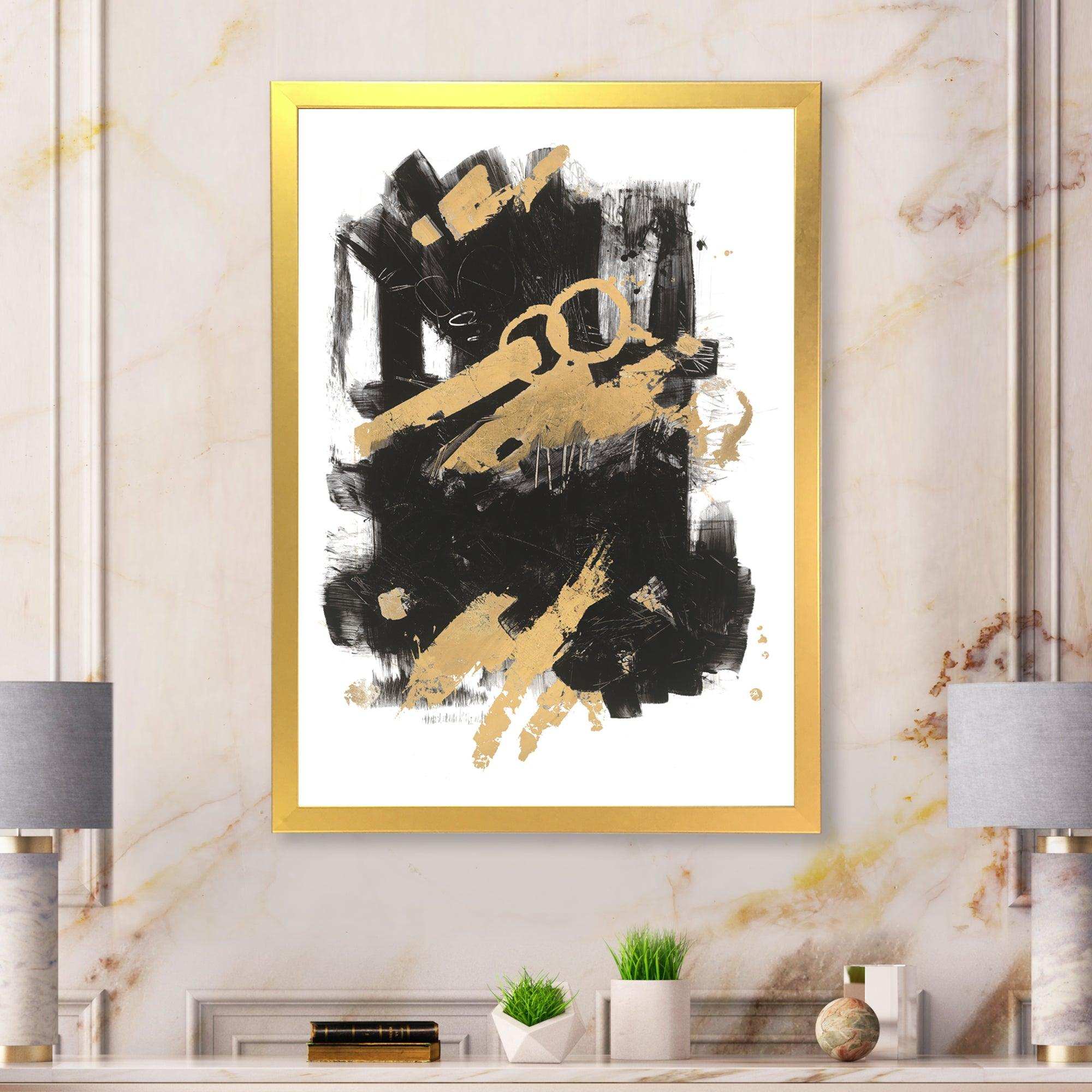 Gold and Black drift I