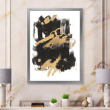 Gold and Black drift I