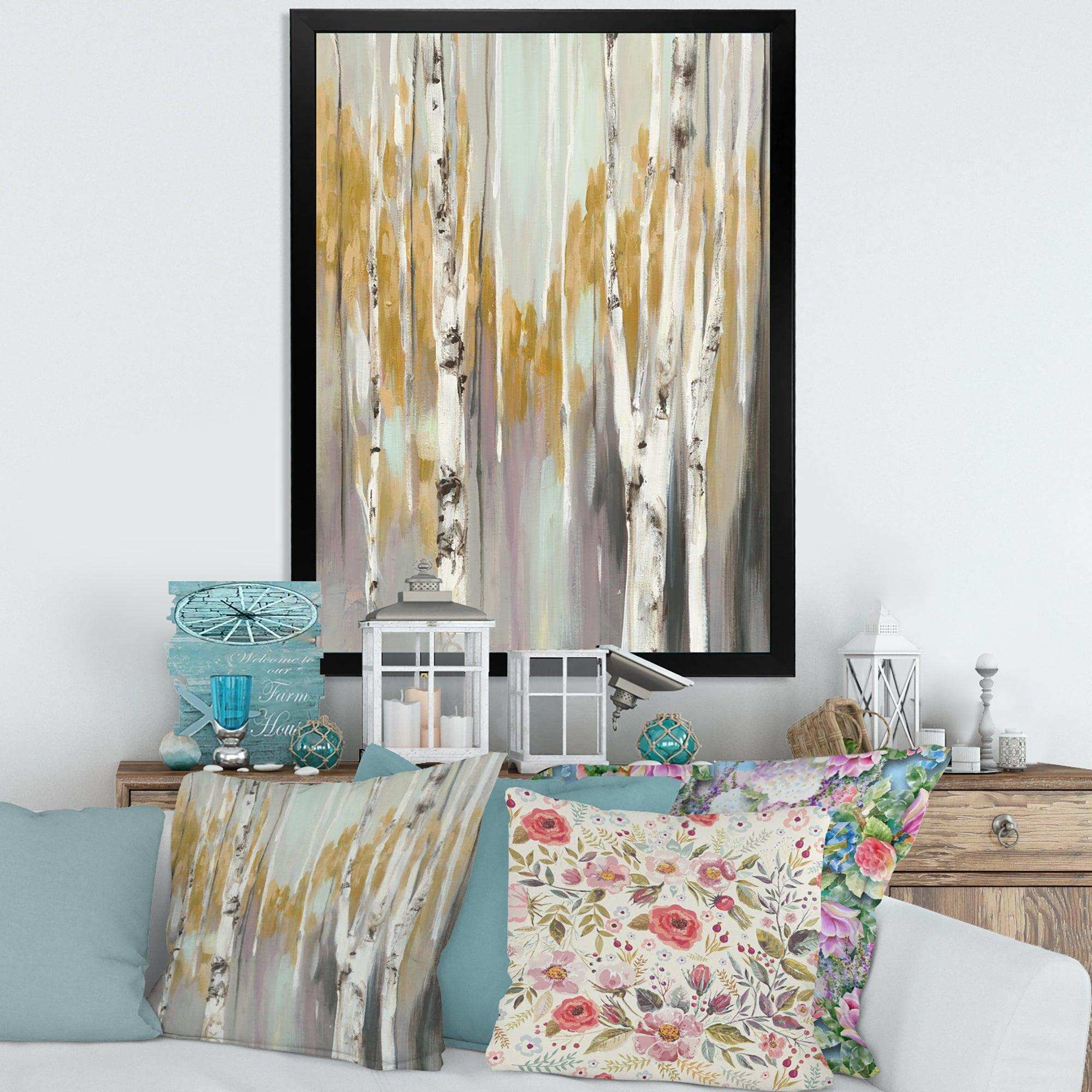 Silver and Yellow Birch Forest II