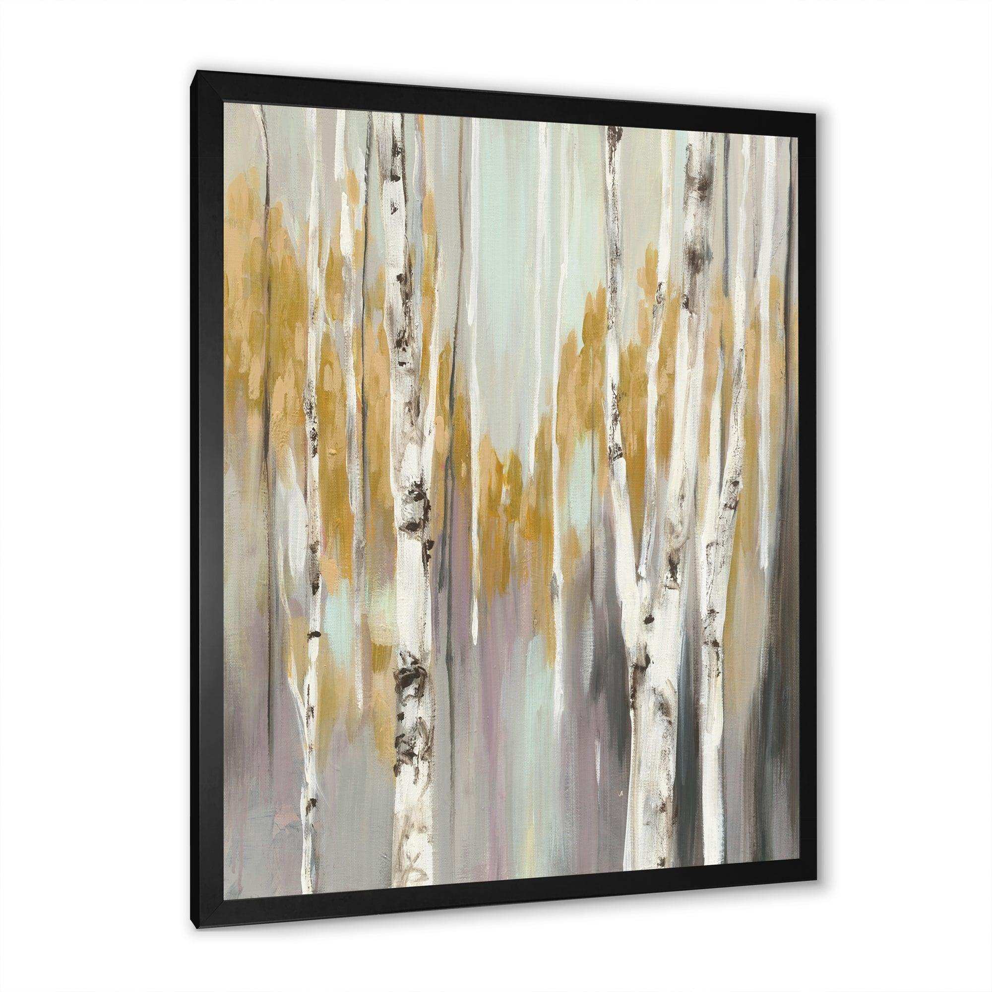 Silver and Yellow Birch Forest II