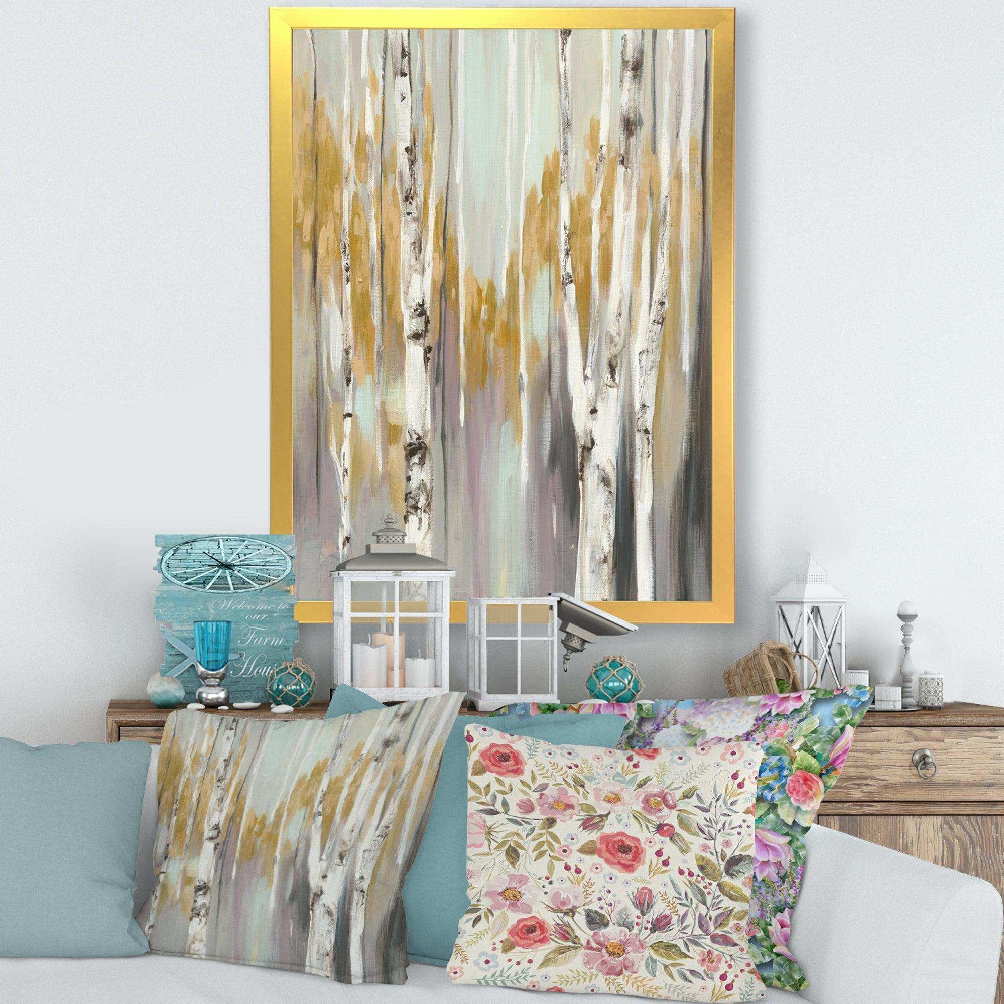 Silver and Yellow Birch Forest II