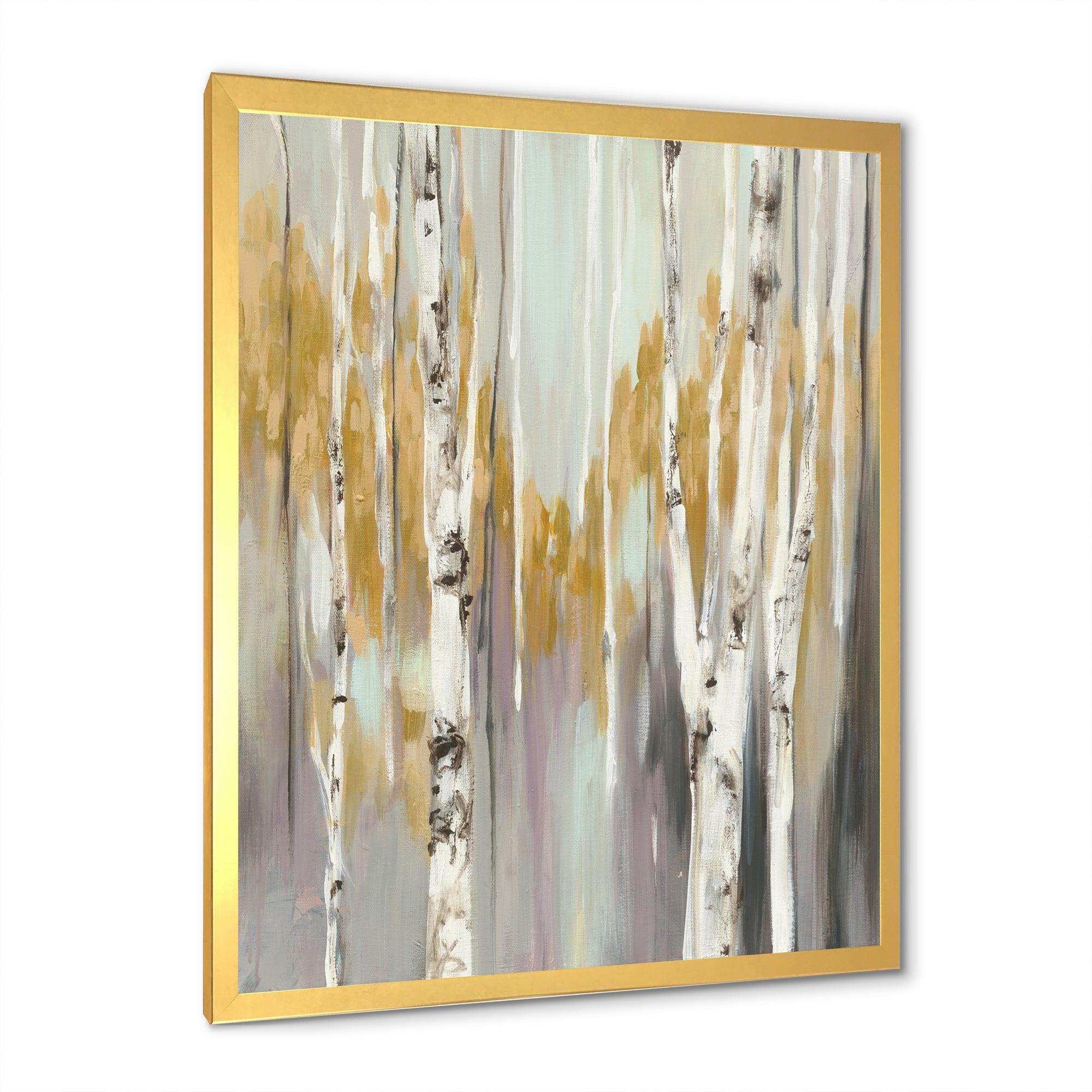 Silver and Yellow Birch Forest II