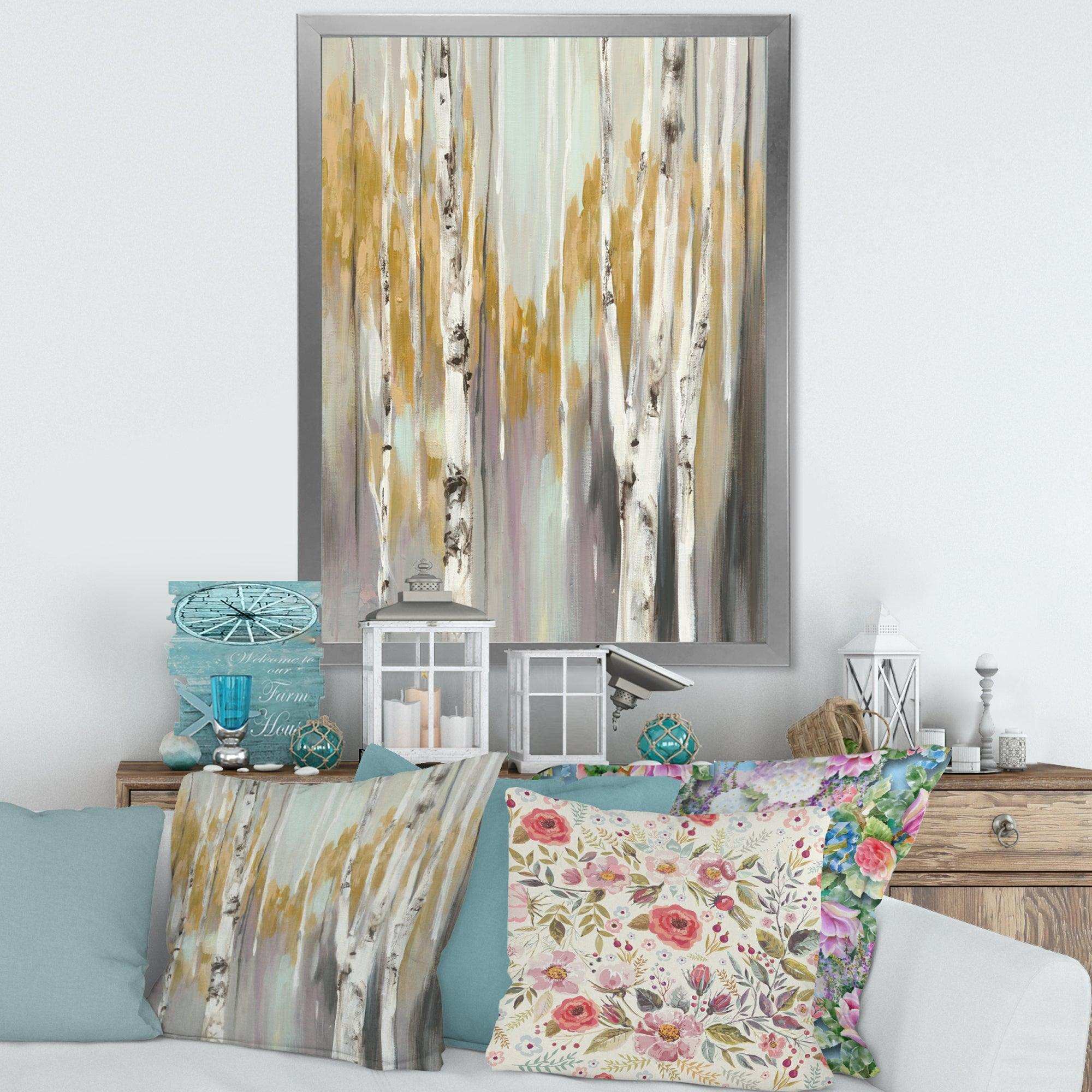 Silver and Yellow Birch Forest II