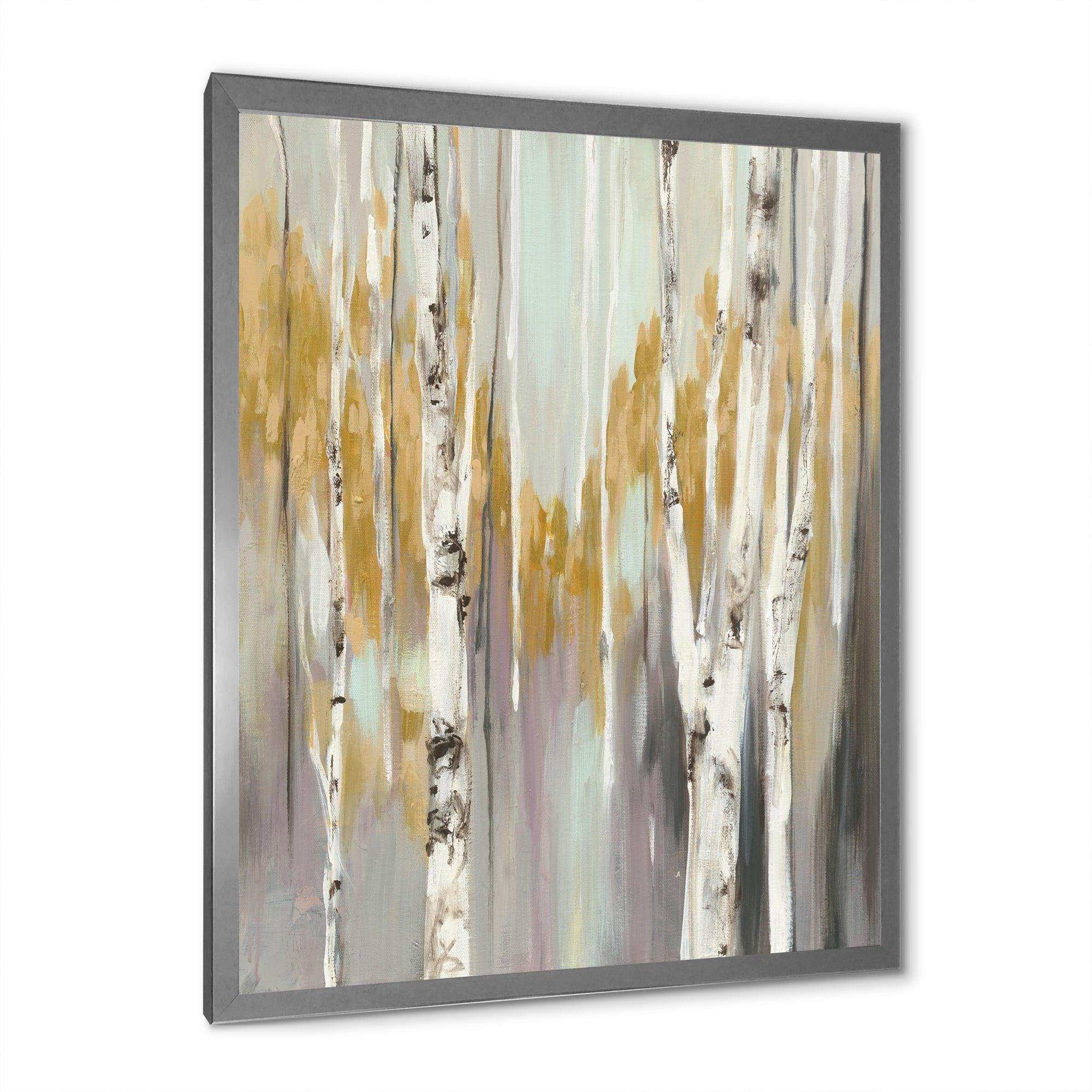 Silver and Yellow Birch Forest II
