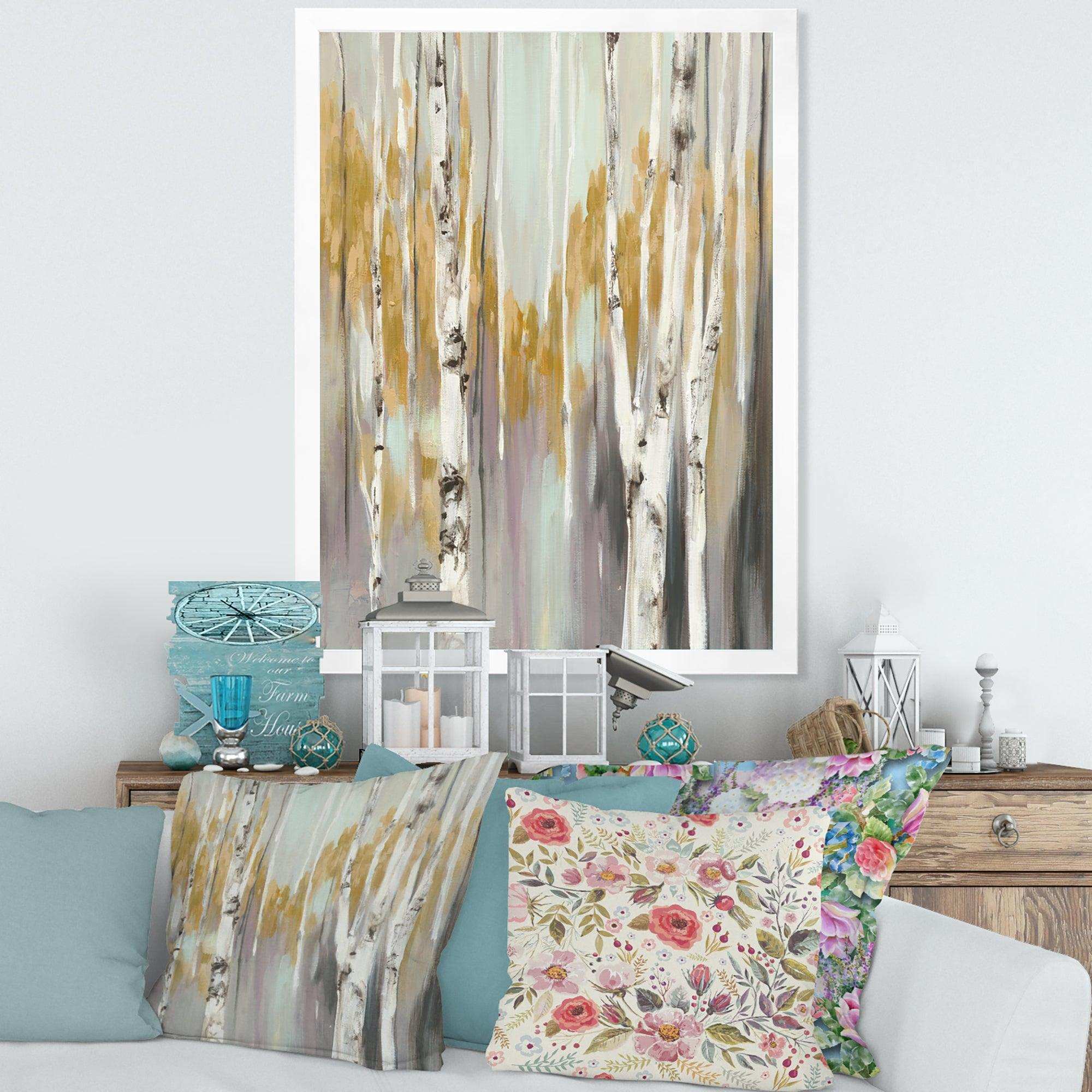 Silver and Yellow Birch Forest II