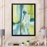 Yellow and Blue Splash