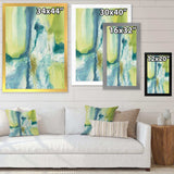 Yellow and Blue Splash