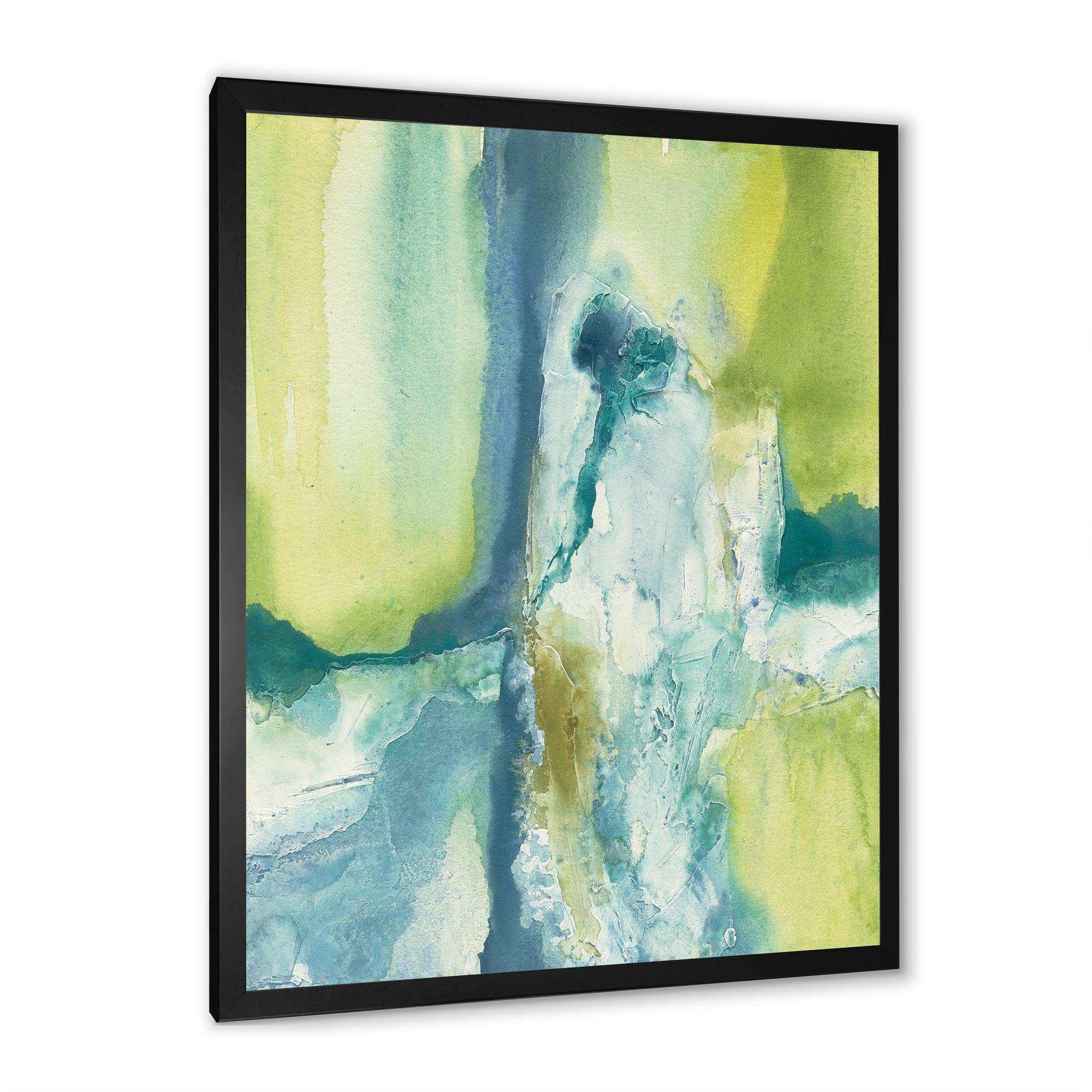 Yellow and Blue Splash