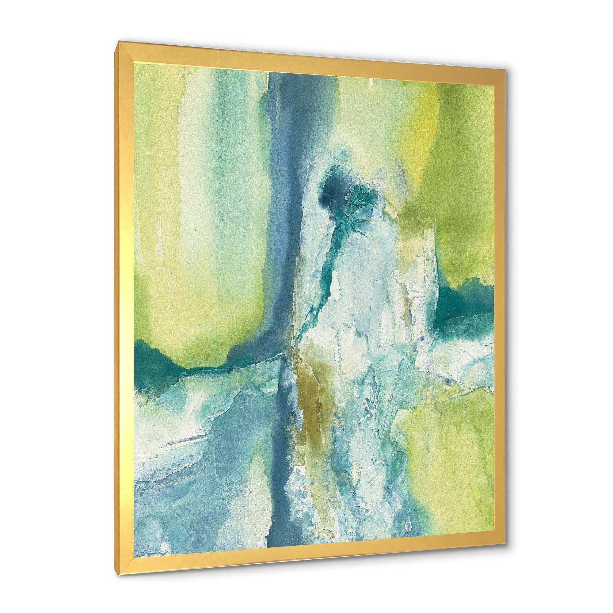 Yellow and Blue Splash