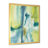 Yellow and Blue Splash