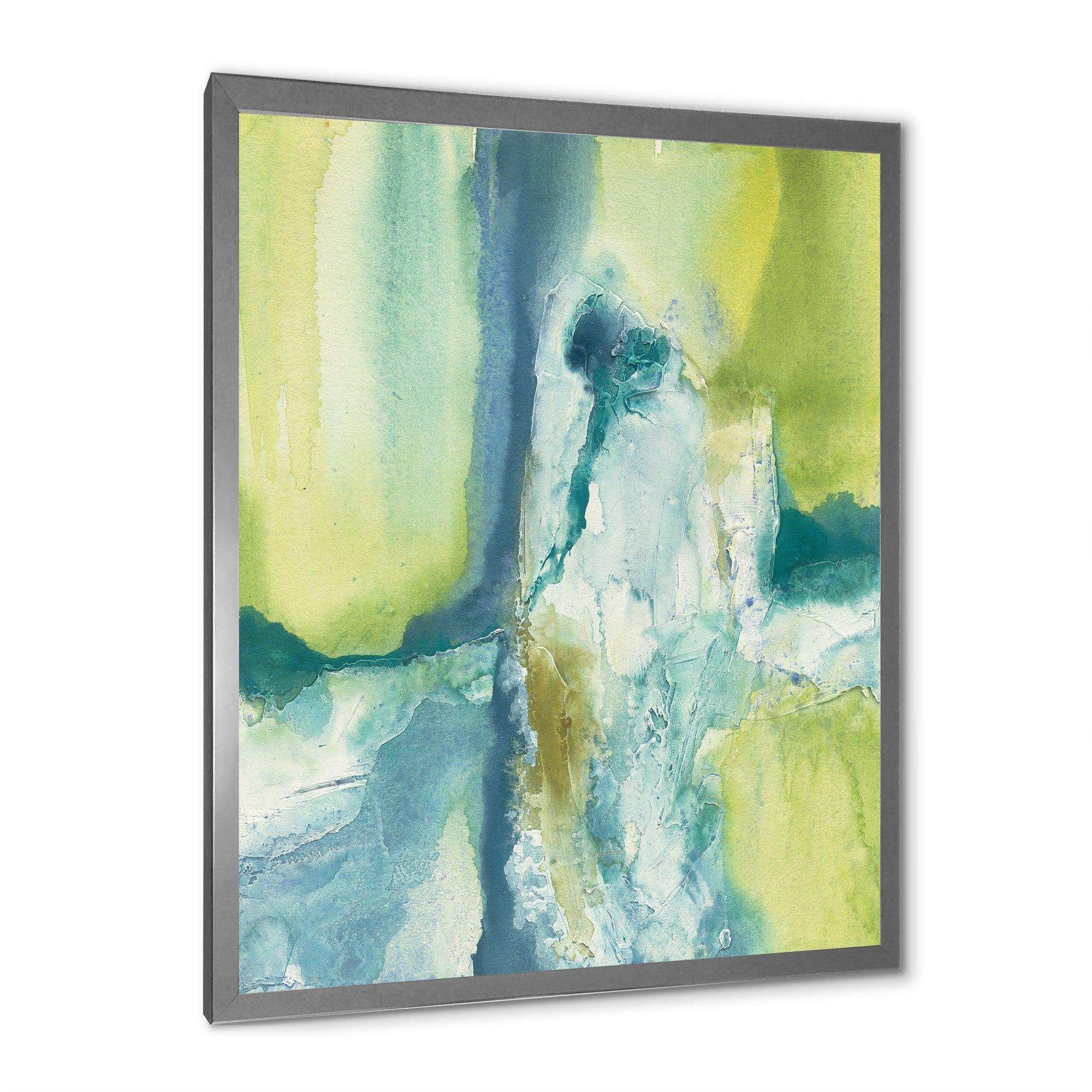 Yellow and Blue Splash