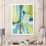 Yellow and Blue Splash