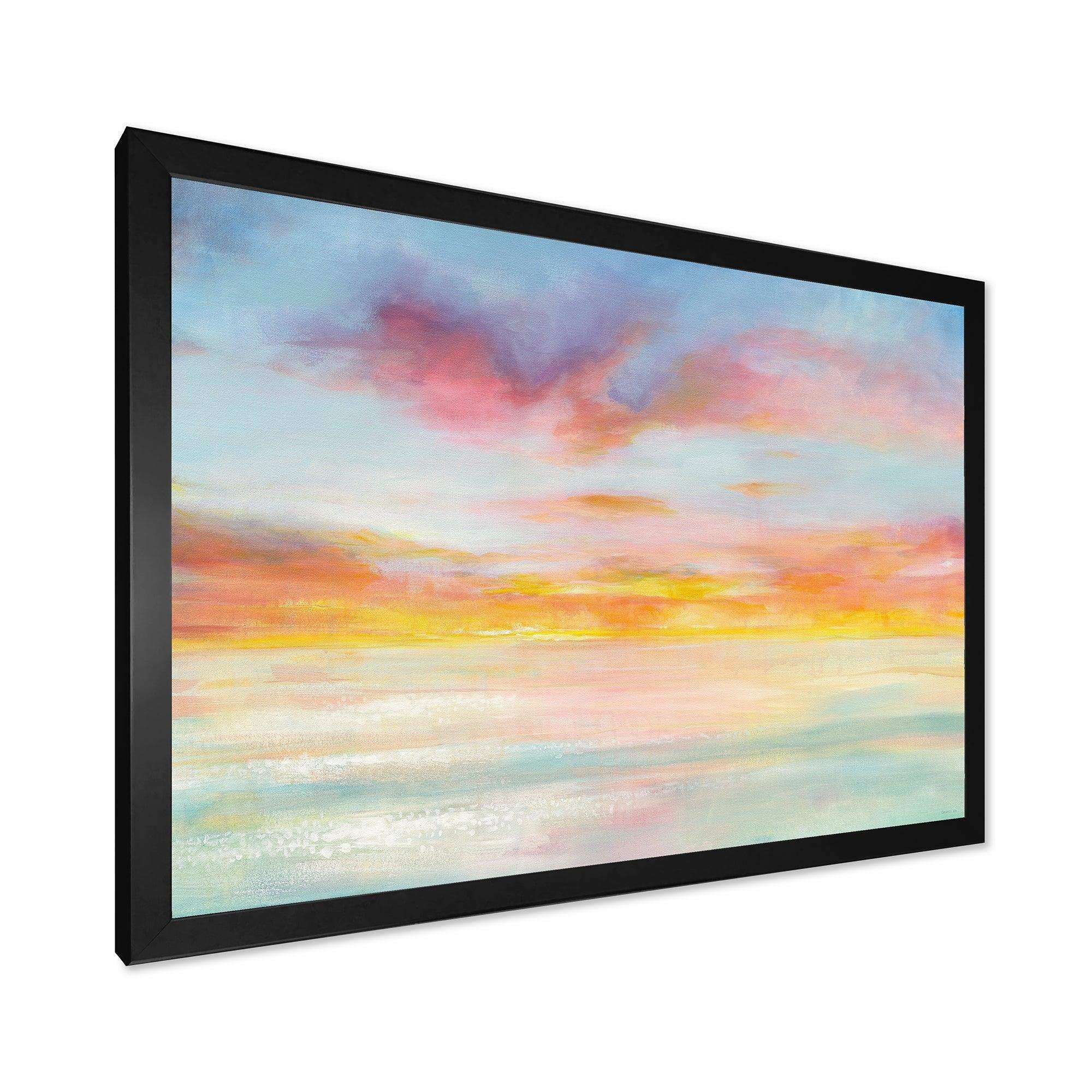Pastel Pink And Blue Clouds