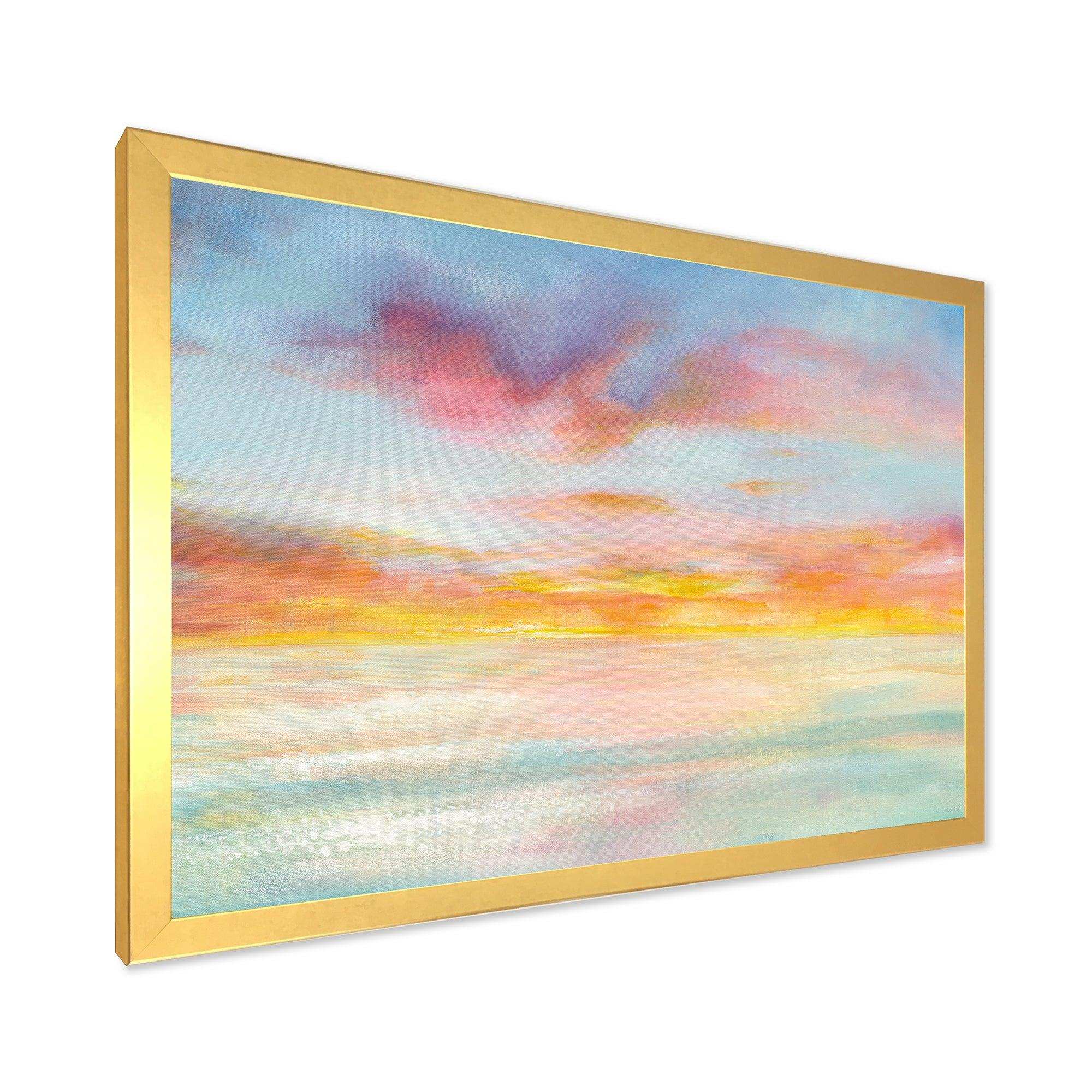 Pastel Pink And Blue Clouds