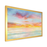 Pastel Pink And Blue Clouds