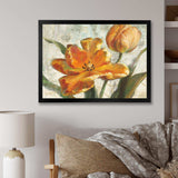 Parrot Tulips I on Ivory