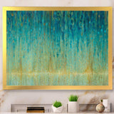 Rain Abstract  Panel