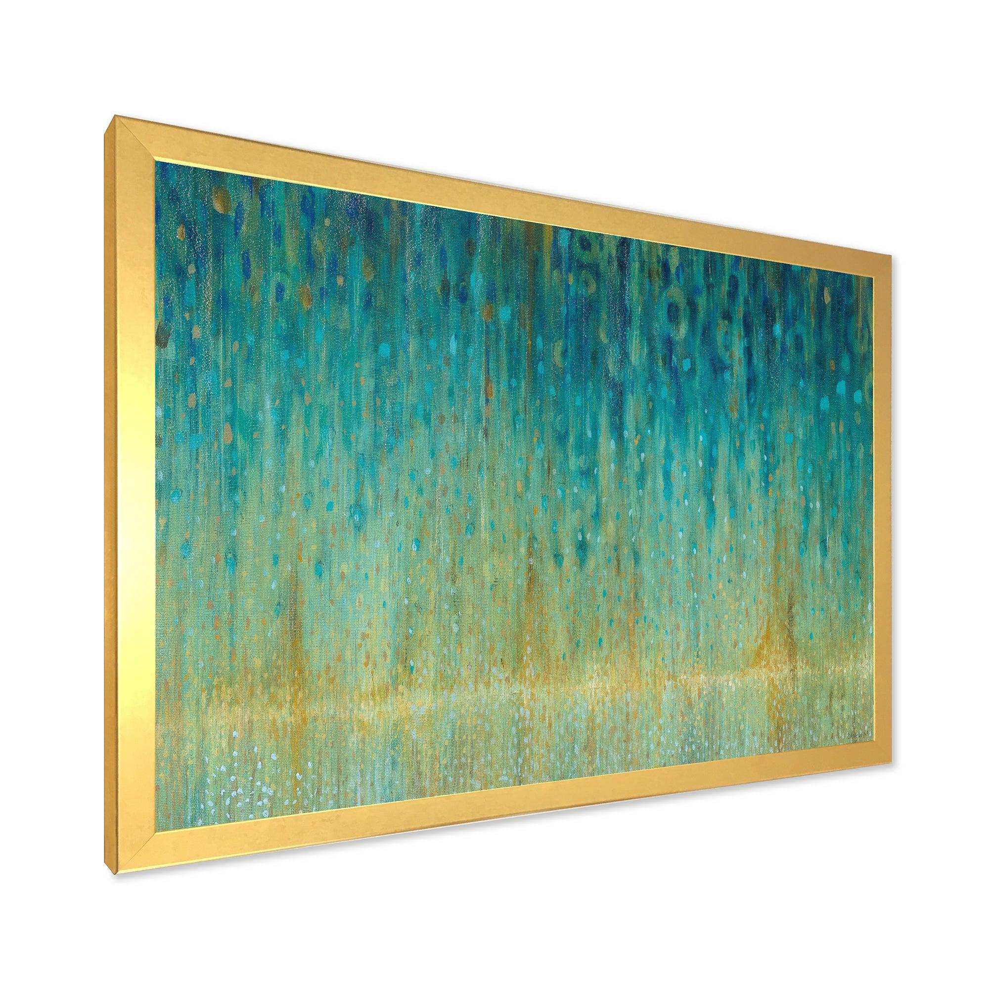Rain Abstract  Panel
