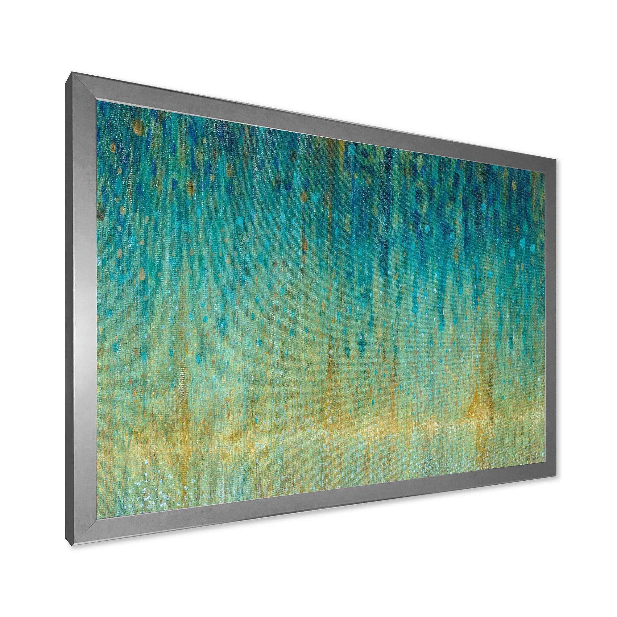 Rain Abstract  Panel