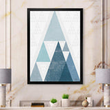 minimal Triangles III Blue