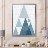 minimal Triangles III Blue