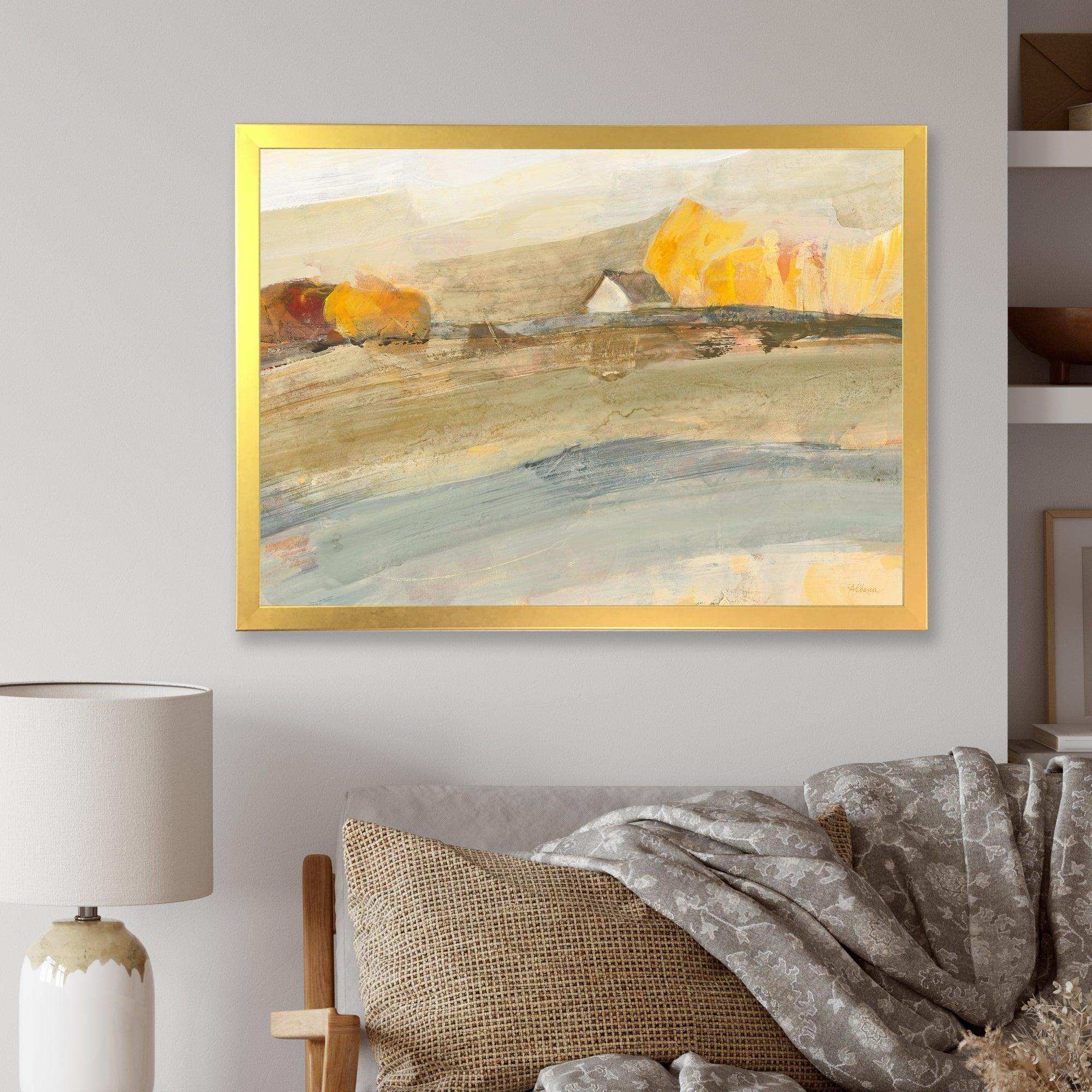 Orange Brown Farm House