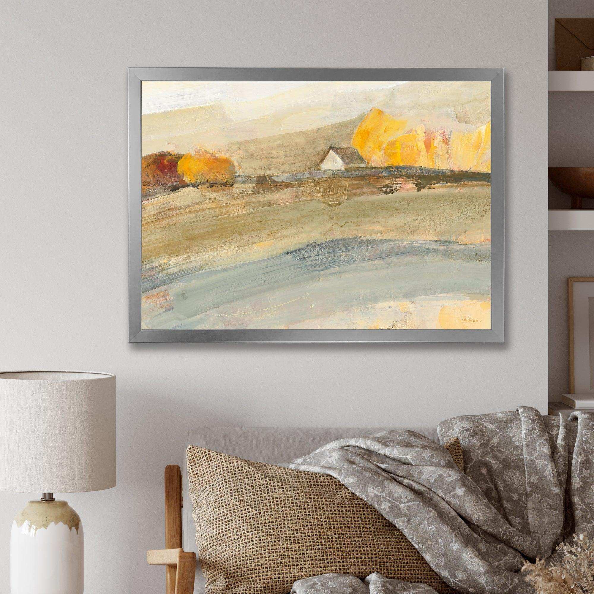 Orange Brown Farm House