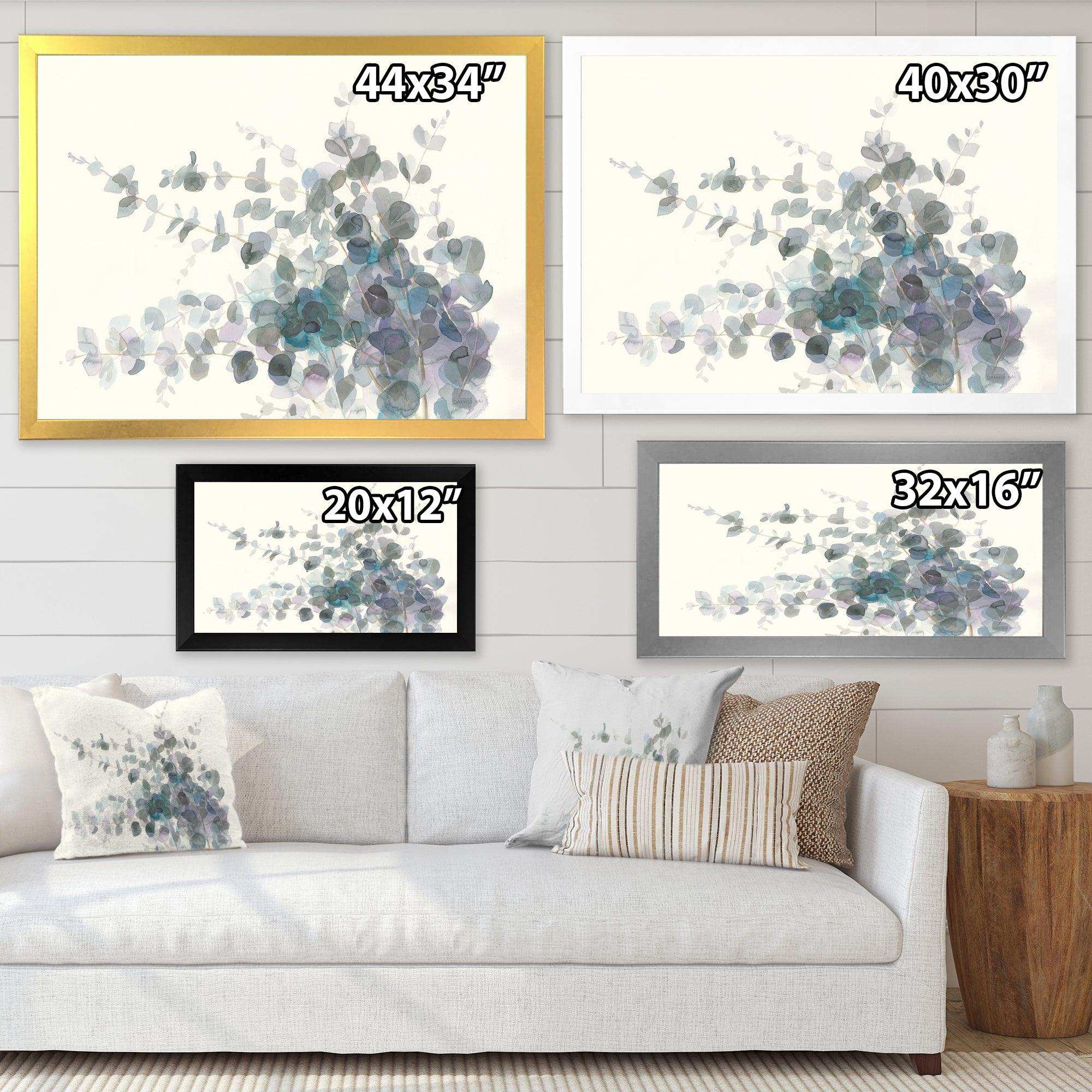 Grey  Watercolor Flower II